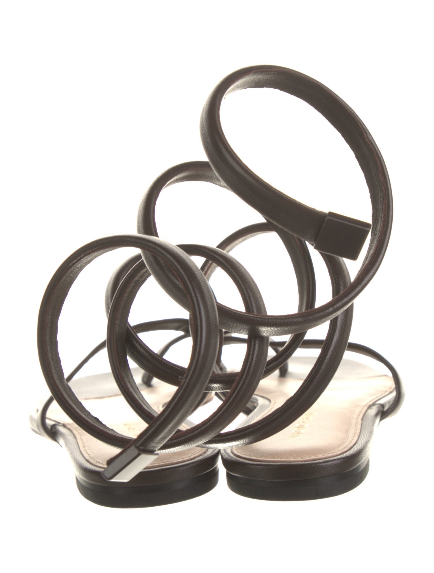 Veronica Beard Leather Gladiator Sandals